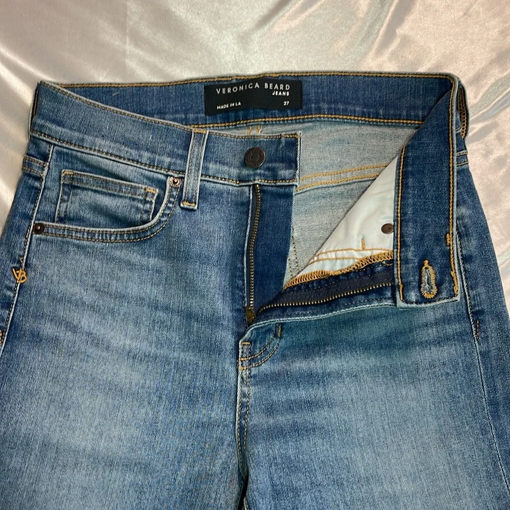 Veronica Beard Jeans Debbie Skinny High Rise Keystone - Picture 4 of 4
